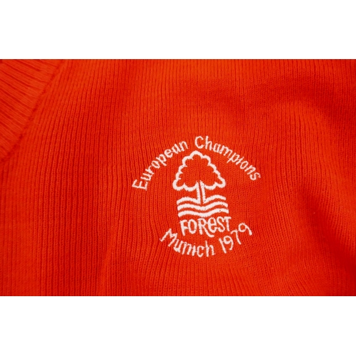 2126 - A Nottingham Forest Football Club 1979 European Champions jumper, a vintage Nottingham Forest sweats... 