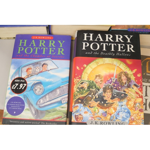 2164 - Seven Harry Potter books including three First Editions, Harry Potter and The Order of the Phoenix, ... 