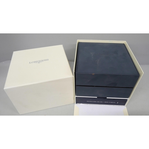 2168 - A Longines wristwatch box