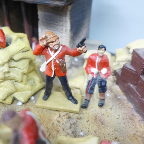 2230 - A William Britain limited edition Zulu War 'Rorke's Drift - 1879' set, no.0029. box lid a/f