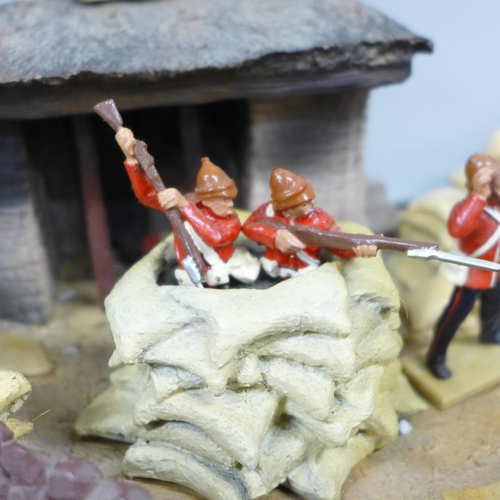 2230 - A William Britain limited edition Zulu War 'Rorke's Drift - 1879' set, no.0029. box lid a/f