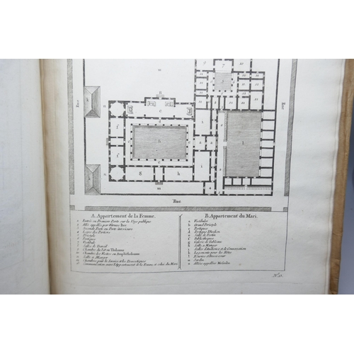 2274 - One volume, Recueil de Cartes Geographiques de L'Ancienne Grece, 1791, 27 engraved plates