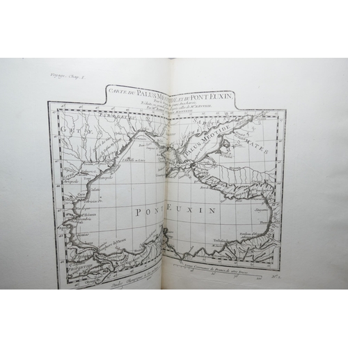 2274 - One volume, Recueil de Cartes Geographiques de L'Ancienne Grece, 1791, 27 engraved plates