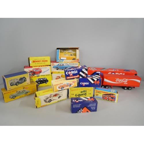 2301 - Boxed Dinky, Budgie, Corgi models, including Dinky Toys 192 Range Rover, 438 Ford D800 Tipper Truck,... 