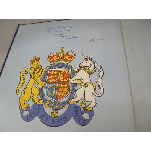 2302 - Royal family related ephemera, Buckingham Palace guide, Our King and Queen and the Royal Princesses,... 