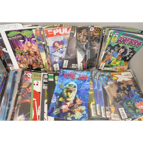 2309 - A collection of comics including Green Hornet, Lost Gods, Star Brand, etc., about 70 including dupli... 