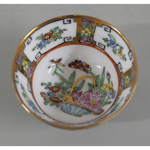 2310 - A Villeroy & Boch figure, S29 backstamp, a Villeroy & Boch plate, a chinoiserie  bowl, small bowl an... 