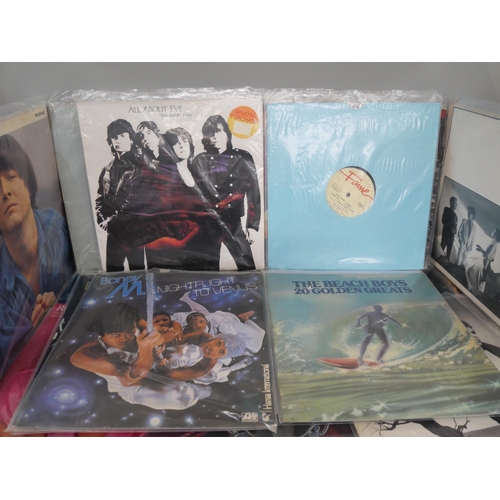 2331 - A collection of 30 rock and pop LP records and 12