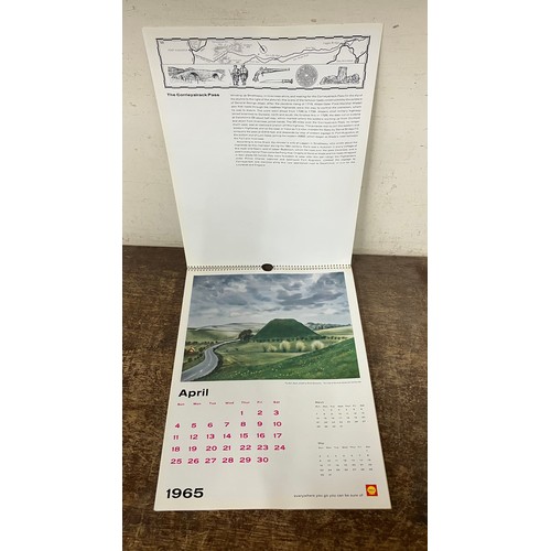 431 - A 1965 David Gentleman Shell calendar