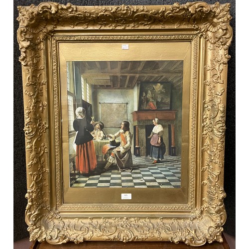 425 - An early 19th Century gilt gesso picture frame