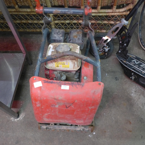 5142 - A Honda petrol driven wacker plate