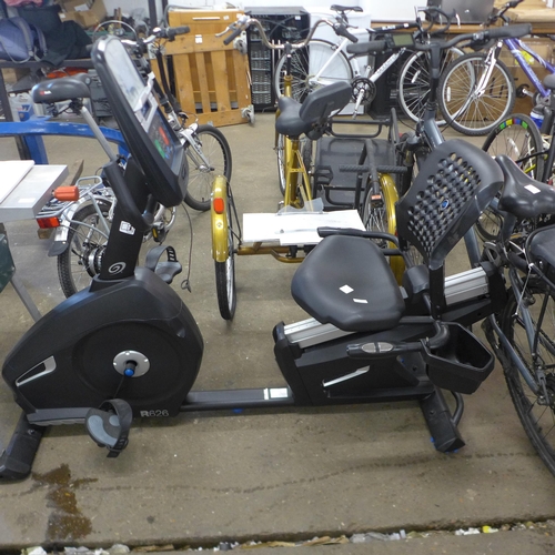 5156 - A Nautilus seated low pressure exercise bike