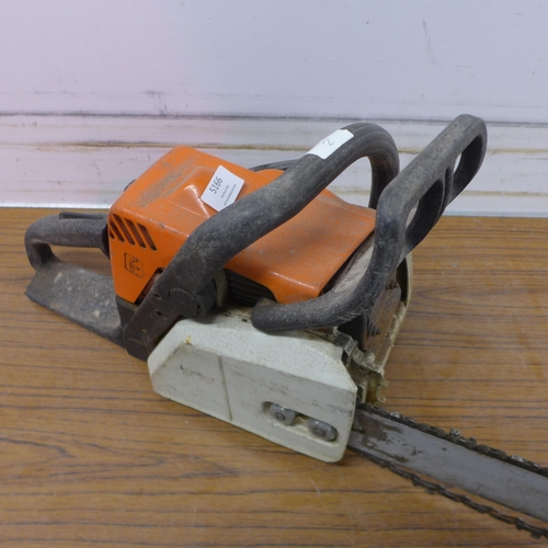 5166 - A Stihl MS170 petro chainsaw