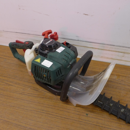 5168 - A Parkside petrol hedge trimmer