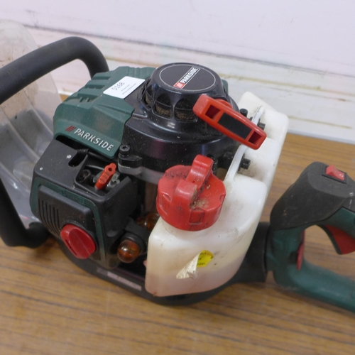 5168 - A Parkside petrol hedge trimmer