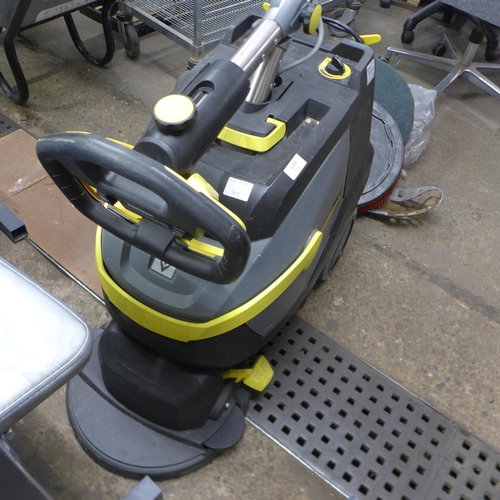 5206 - A Karcher BD 38/12C floor cleaner
