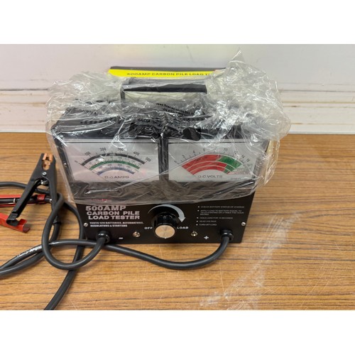 5054 - A boxed sample 500 amp carbon pile load tester *This lot is subject to VAT