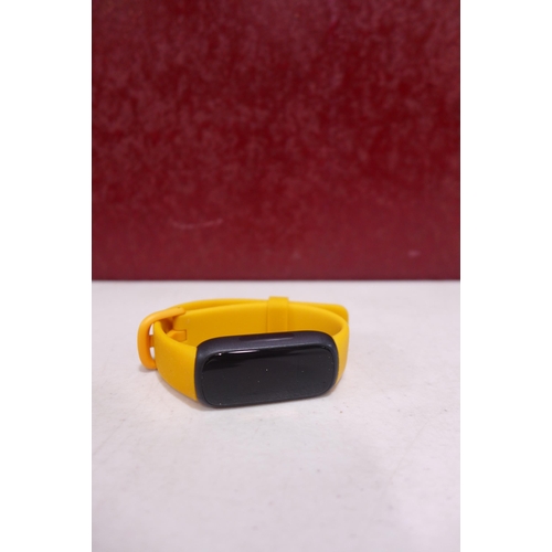 6245 - Fitbit Inspire 3 fitness tracker with yellow activity band RRP £84.99 *This lot is subject VAT