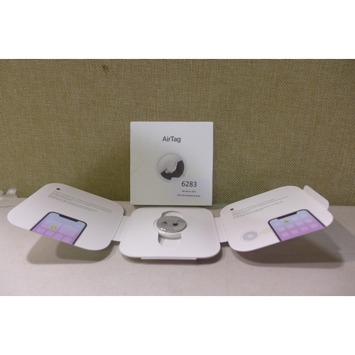 6283 - Apple AirTag tracking device *This lot is subject to VAT