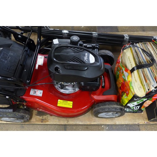 5306A - A Mountfield HP185 petrol lawnmower with collection box  * Police repossession