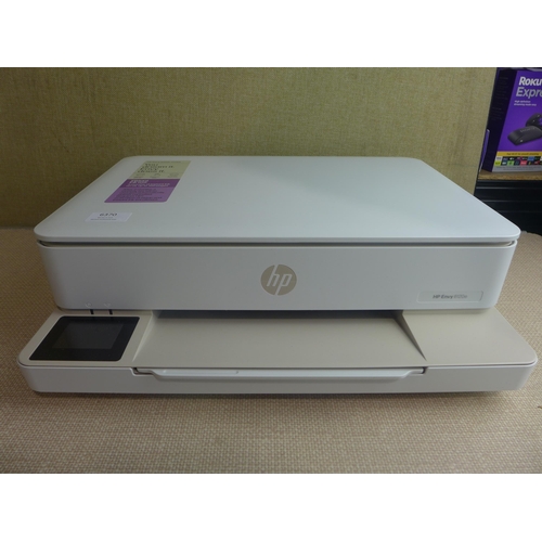 6370 - HP Envy 6120e printer and a pack of Clairefontaine A4 paper *This lot is subject to VAT