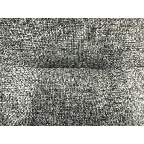 3146 - A dark cyan upholstered three seater sofa, two seater sofa, armchair and footstool