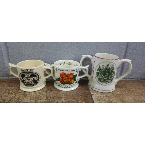 2355 - Wade ceramics including TV pets, Whimsies, water jugs, advertising mugs, etc. **PLEASE NOTE THIS LOT... 