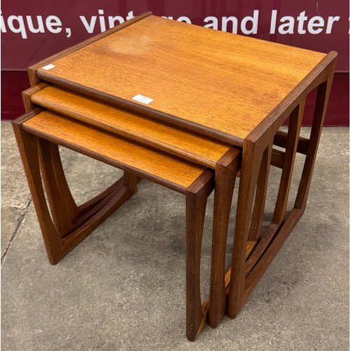 60 - A G-Plan Quadrille teak nest of tables