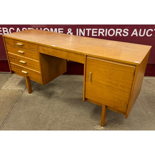 39 - A teak desk