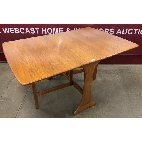 80 - A G-Plan Fresco teak drop leaf table