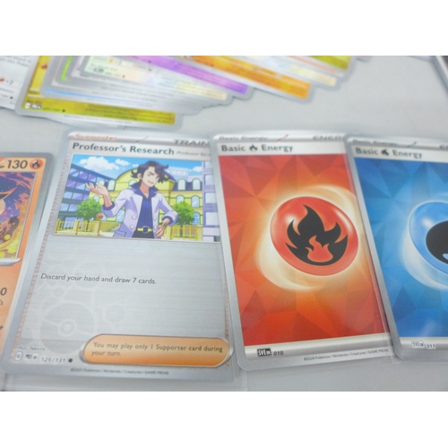 2032 - A collection of Pokemon Prismatic Evolution and Japanese Journey Together Pokemon cards, including r... 