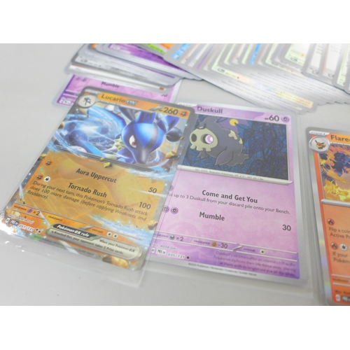 2032 - A collection of Pokemon Prismatic Evolution and Japanese Journey Together Pokemon cards, including r... 