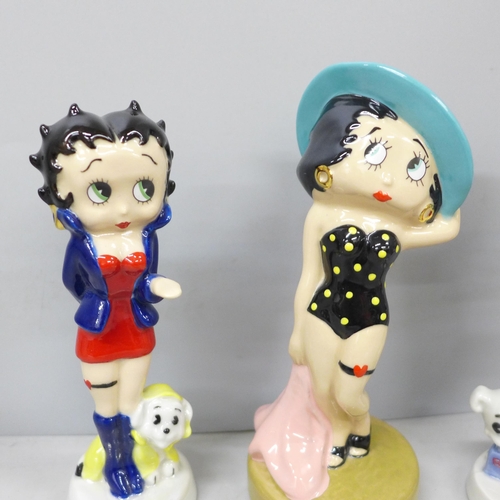 2052 - Three Wade Betty Boop figures, limited edition, boxed with certificates