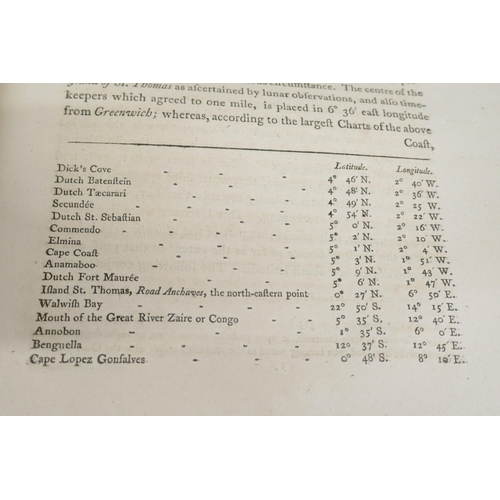 2110 - One volume, The Progress of Maritime Discovery, James Stanier Clarke, published by T Cadell and W Da... 