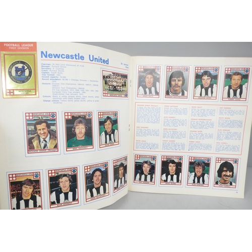 2174 - A Panini Football 78 sticker album, complete