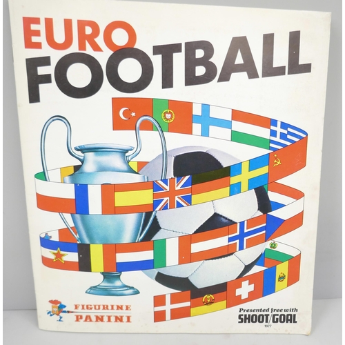 2175 - A Panini Euro Football sticker album, complete