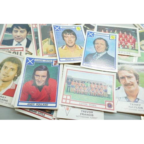 2178 - Approximately 300 Panini Football stickers, Football 78 and Football 80