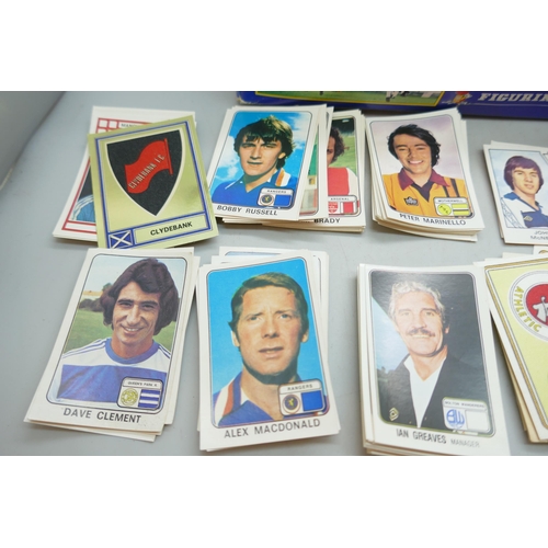 2179 - A collection of over 500 Panini Football stickers, Football 78, 79 and 80, with a Football 79 retail... 