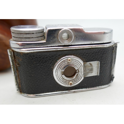 2183 - A small Mycro Camera, f=20mm, cased