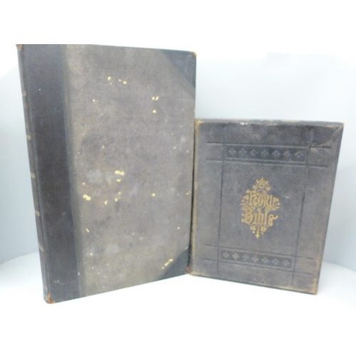 2060 - The Book of Martyrs, Rev. John Fox, 1811, and a Holy Bible