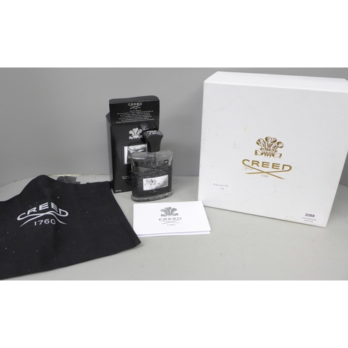 2088 - A bottle of Creed aftershave in a presentation box