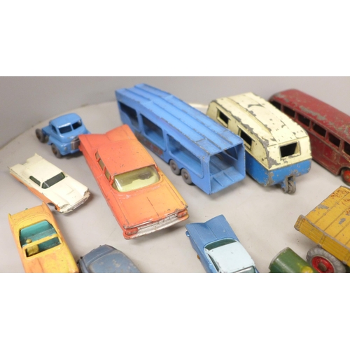 2097 - A collection of Corgi, Dinky, Lesney and Budgie die-cast model vehicles