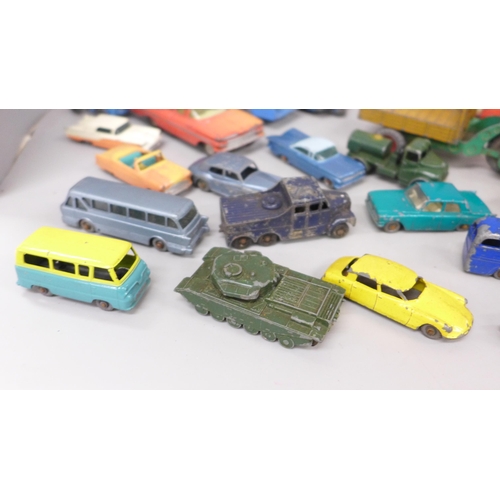 2097 - A collection of Corgi, Dinky, Lesney and Budgie die-cast model vehicles