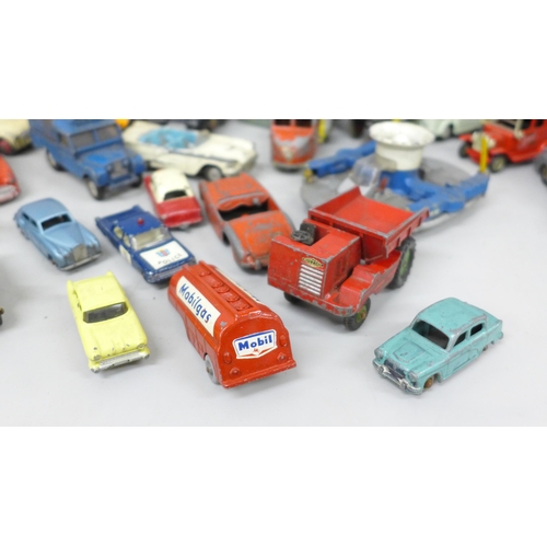 2097 - A collection of Corgi, Dinky, Lesney and Budgie die-cast model vehicles