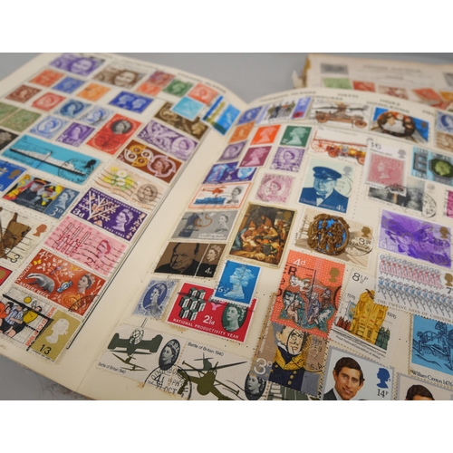 2137 - A collection of stamps in full and part full albums