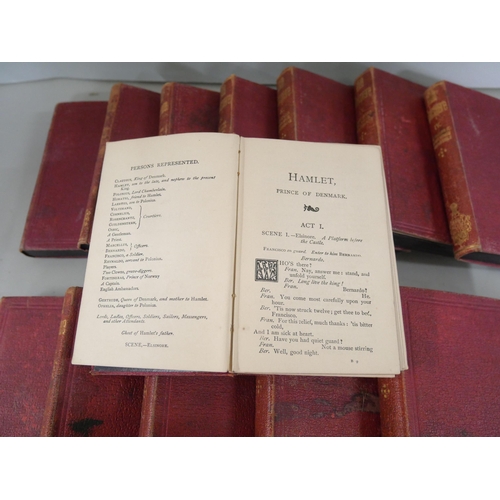 2152 - Thirteen volumes of William Shakespeare the 'Handy Volume' Edition published by Bradbury Agnew & Co.... 