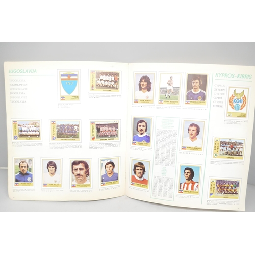 2175 - A Panini Euro Football sticker album, complete