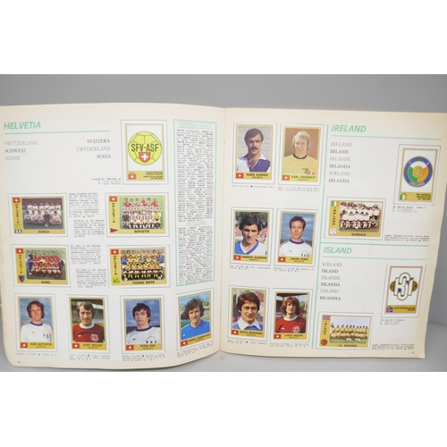 2175 - A Panini Euro Football sticker album, complete