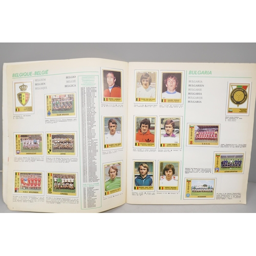 2175 - A Panini Euro Football sticker album, complete