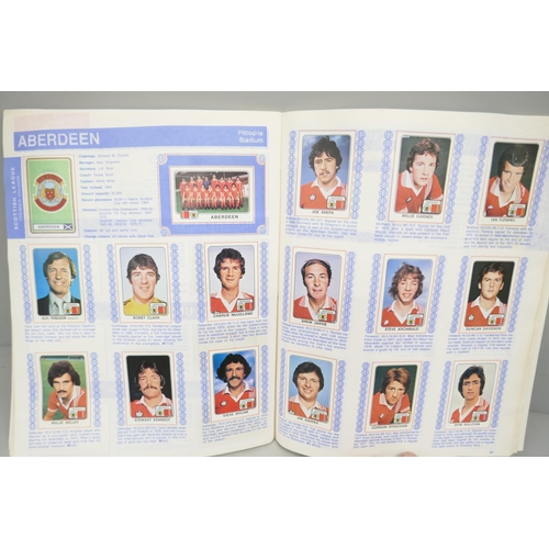 2176 - A Panini Football 79 sticker album, complete, clean album